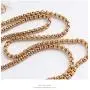 KOCERBACE Retro Style Drops Glaze Chain Necklace Jewelry for Women/Girls, Sweater/T-Shirt Chain