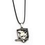 Outer Heaven XOF Fox Hound Diamond Dogs Necklace For Metal Gear Solid Fans Rope Chain Jewelry Gift