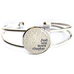 Just One More Chapter - Reader - Bookish - Word Bracelet - Reader Jewelry - Book Lover Gift – Librarian.D0117