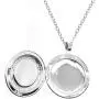 Womens Custom Locket Closure Pendant Necklace Sunflower Included Free Silver Chain, Best Gift Set