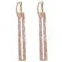 QJLE Geometric Rectangle Cubic Zirconia Rhinestone long Drop Dangle Earrings for women Hypoallergenic Pierced QJLE Geometric Rectangle Cubic Zirconia Rhinestone long Drop Dangle Earrings for women Hypoallergenic Pierced