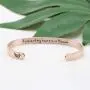 Joycuff Bracelets for Girls Inspirational Stainless Steel Cuff Bagnle Jewelry Rose Gold Christmas Birthday Gift for Her Joycuff Bracelets for Girls Inspirational Stainless Steel Cuff Bagnle Jewelry Rose Gold Christmas Birthday Gift for Her