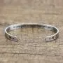 Joycuff Bracelets for Women Inspirational Mantra Cuff Bangle Friend Encouragement Christmas Birthday Gifts for Her