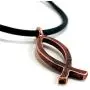 FORGIVEN JEWELRY Jesus Fish Large Ichthus Copper Necklace FORGIVEN JEWELRY Jesus Fish Large Ichthus Copper Necklace
