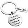 Gzrlyf Be Strong Keychain Be Strong You Never Know Who You are Inspiring Inspirational Gifts Gzrlyf Be Strong Keychain Be Strong You Never Know Who You are Inspiring Inspirational Gifts