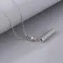 925 Sterling Silver Minimalist Urn Pendant Ash Necklace Cylinder Memorial Ashes Keepsake Holder Exquisite Cremation Jewelry 925 Sterling Silver Minimalist Urn Pendant Ash Necklace Cylinder Memorial Ashes Keepsake Holder Exquisite Cremation Jewelry