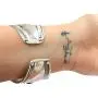 Black Onyx Argentium Plated Silver Adjustable Cuff Bracelet | Boho Jewelry from Nepal Black Onyx Argentium Plated Silver Adjustable Cuff Bracelet | Boho Jewelry from Nepal