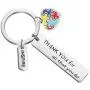 MAOFAED Autism Jewelry Autism Teacher Appreciation Gift Thank You for All That You Do Autism Supporter Gift Autism Mom Gift MAOFAED Autism Jewelry Autism Teacher Appreciation Gift Thank You for All That You Do Autism Supporter Gift Autism Mom Gift