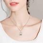 Panda Necklace for Women 925 Sterling Silver I Love You Forever Necklace Jewelry Gifts for Women Mom Wife Daughter Girls