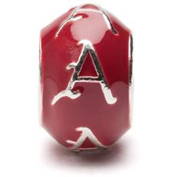 Stone Armory University of Arkansas Charm | Arkansas A Red Charm | Officially Licensed University of Arkansas Jewelry