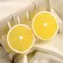 SEIRAA Lemon Drop Earrings Fruit Lover Gift Acrylic Earrings Summer Gift Lemon Jewelry Fashion Jewelry For Women Girls