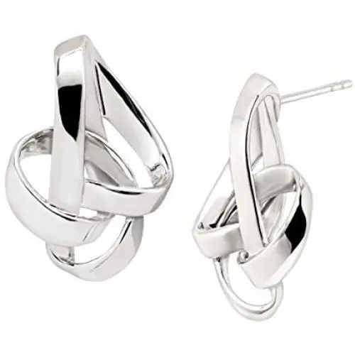 Silpada Tied Up Knotted Drop Earrings in Sterling Silver Silpada Tied Up Knotted Drop Earrings in Sterling Silver