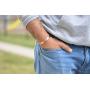 Copper Bracelets for Arthritis - for Men and Women 100% Copper with 6 Powerful Magnets - Effective and Natural Relief for Joint Pain and Arthritis Set of 2 (Plain and Braided Inlay)