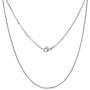 Silvadore 3mm Belcher Mens Necklace - Silver Chain Stainless Steel Jewelry - Rolo Neck Link Chains for Men Man Male Women Boys Girls - 18 20 22 24 26 30 36 Inch