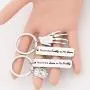 KEYCHIN Freddy and Jason Inspired Jewellery Movie Fans Gift Freddy Lover Gift You’re The Freddy to My Jason Keychain Thriller 80s Horror Jewellery KEYCHIN Freddy and Jason Inspired Jewellery Movie Fans Gift Freddy Lover Gift You’re The Freddy to My Jason Keychain Thriller 80s Horror Jewellery