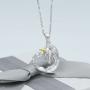 ACJNA 925 Sterling Silver Unicorn Pendant Necklace Jewelry for Girl Women