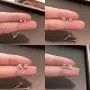6 Pairs Stud Earrings Set, Hypoallergenic Cubic Zirconia Earrings 316L Stainless Steel CZ Earrings 3-8mm 6 Pairs Stud Earrings Set, Hypoallergenic Cubic Zirconia Earrings 316L Stainless Steel CZ Earrings 3-8mm