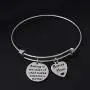 HOLLP Stepmother Mom Bracelet Stepmother Keychain Mother in Law Jewelry for Stepmother Biology is The Least of What Makes Someone a Mother Adjustable Charm Bracelet HOLLP Stepmother Mom Bracelet Stepmother Keychain Mother in Law Jewelry for Stepmother Biology is The Least of What Makes Someone a Mother Adjustable Charm Bracelet