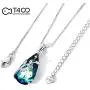 T400 Jewelers Tree of Life Leaves Waterdrop Necklace with Blue/Purle Crystal Jewelry for Women Birthday Gift T400 Jewelers Tree of Life Leaves Waterdrop Necklace with Blue/Purle Crystal Jewelry for Women Birthday Gift