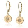 Retirement Gift for Women • Enjoy the Next Chapter • Diamond Starburst Earrings • Congratulations • Youll be Missed • Be Proud of the Difference You Have Made