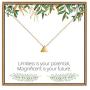 IEFLIFE Graduation Gifts Inspirational Necklaces for Women, Triangle Necklace College High School Graduation Gifts Class of 2020 Graduation Necklace Graduation Gifts for Friend Sister Daughter Niece