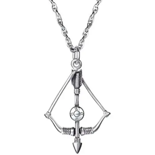 PROSTEEL Bow & Arrow Necklace,Sagittarius Necklace,Archery Necklace,Hunter Charm,Mens Womens Jewelry PROSTEEL Bow & Arrow Necklace,Sagittarius Necklace,Archery Necklace,Hunter Charm,Mens Womens Jewelry