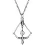 PROSTEEL Bow & Arrow Necklace,Sagittarius Necklace,Archery Necklace,Hunter Charm,Mens Womens Jewelry PROSTEEL Bow & Arrow Necklace,Sagittarius Necklace,Archery Necklace,Hunter Charm,Mens Womens Jewelry
