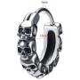 Gothic Skull Hoop Earring Small Stainless Steel Punk Rock huggie Earrings for Men Vintage Jewelry