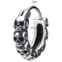 Gothic Skull Hoop Earring Small Stainless Steel Punk Rock huggie Earrings for Men Vintage Jewelry