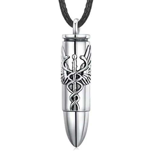 LOOVE Angel Wing Urn Necklaces for Ashes, Sterling Silver Guardian Angel Wings Cremation Necklace Jewelry Memorial Pet Dog Keepsake LOOVE Angel Wing Urn Necklaces for Ashes, Sterling Silver Guardian Angel Wings Cremation Necklace Jewelry Memorial Pet Dog Keepsake