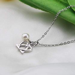 AKTAP Adoption Necklace Adoption Symbol Pendant Pear Necklace Adoption Jewelry Gift for Stepdaughter