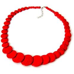 Sinkcangwu Bohemian Necklace Large Turquoise Stone Necklace Choker Tribal African Jewelry Halloween Costume Accessory for Women Girls