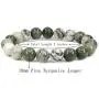 Amandastone Gem Semi Precious Gemstone 10mm Round Crystal Beads Stretch Bracelet 7 Inch Unisex Amandastone Gem Semi Precious Gemstone 10mm Round Crystal Beads Stretch Bracelet 7 Inch Unisex