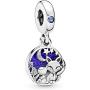 Pandora Jewelry Fox and Rabbit Dangle Cubic Zirconia Charm in Sterling Silver