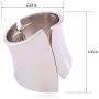 HAHA&TOTO Women Luxury Gold Smooth Statement Bangle Bracelet, Geometry Shape Gothic Style Chunky Bangle Fashion Jewelry
