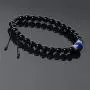 J&C Handmade 4mm Hematite Adjustable Braided Healing Stones Bracelets, S925 Sterling Silver Artisan Barrel Beads Bracelets for Women/Men. J&C Handmade 4mm Hematite Adjustable Braided Healing Stones Bracelets, S925 Sterling Silver Artisan Barrel Beads Bracelets for Women/Men.