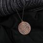 VITEROU Magnetic Pure Copper Therapy Celtic knot Pendant Necklace with Healing Magnets Pain Relief for Neck Arthritis Migraine Headaches Shoulders and Back,3500 Gauss