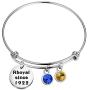 SEIRAA Sigma Gamma Rho Sorority Bracelet SGR Charm Bracelet Jewelry Rhoyal Since 1922 Sorority Paraphernalia Gift for Her