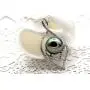CHAULRI Lucky Peacock 9-10mm Genuine South Sea Tahitian Black Pearl Pendant Necklace 18K Gold Plated Sterling Silver - Jewelry Gifts for Women Wife Mom Daughter CHAULRI Lucky Peacock 9-10mm Genuine South Sea Tahitian Black Pearl Pendant Necklace 18K Gold Plated Sterling Silver - Jewelry Gifts for Women Wife Mom Daughter