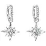 FANCIME Sterling Silver Star Burst Dangle Drop Small Hoop Earrings CZ Cubic Zirconia Simulated Diamond Delicate North Star Earrings Jewelry Gift for Women Teen Girls Mom, Height 1 INCH FANCIME Sterling Silver Star Burst Dangle Drop Small Hoop Earrings CZ Cubic Zirconia Simulated Diamond Delicate North Star Earrings Jewelry Gift for Women Teen Girls Mom, Height 1 INCH