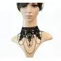 iWenSheng Halloween Costumes Jewelry for Women - Steampunk Black Lace Choker Necklace Gothic Jewelry Accessories, Vampire Choker Necklace Costume for Teen Girls iWenSheng Halloween Costumes Jewelry for Women - Steampunk Black Lace Choker Necklace Gothic Jewelry Accessories, Vampire Choker Necklace Costume for Teen Girls
