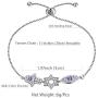 Aurora Tears 925 Sterling Silver Hamsa Jewelry Women Hand of Fatima with Evil Eye Pendant/Earring/Bracelet Hamsa Hand/David Star Lucky Crystal Protection Amulet Jewellery