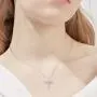 Dragonfly Necklace 925 Sterling Silver Infinity Pendant Necklace Dragonfly Jewelry Gifts for Women