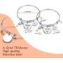 Eigso Thelma and Louise Gift Best Friends Keychain Bracelet Friendship Jewelry Pistol Gun Charm Friendship Gift
