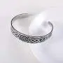 LUSSO Celtic Knot Magnetic Therapy Bracelet Stainless Steel Cuff Bangle Vintage Symbol Norse Amulet Health Care Jewelry for Women Men LUSSO Celtic Knot Magnetic Therapy Bracelet Stainless Steel Cuff Bangle Vintage Symbol Norse Amulet Health Care Jewelry for Women Men