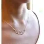EFYTAL Happy 40th Birthday Gifts for Women Necklace, Sterling Silver 4 rings four Decades Necklaces Gift Ideas EFYTAL Happy 40th Birthday Gifts for Women Necklace, Sterling Silver 4 rings four Decades Necklaces Gift Ideas