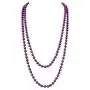 Grace Jun Luxury Fashion Glass Simulated Pearl for Women Party Handmade Long Pearl Necklace 55'' Grace Jun Luxury Fashion Glass Simulated Pearl for Women Party Handmade Long Pearl Necklace 55''