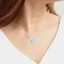 Boma Jewelry Sterling Silver Blue Resin Bird Necklace, 18 Inches Boma Jewelry Sterling Silver Blue Resin Bird Necklace, 18 Inches