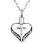 Jesse Ortega Jesus Cross Urn Necklace of Ashes Heart Love Cremation Jewelry Keepsake Memorial Necklace Jesse Ortega Jesus Cross Urn Necklace of Ashes Heart Love Cremation Jewelry Keepsake Memorial Necklace