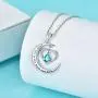 ATTRACTTO I Love You to The Moon and Back Pendant Necklace 925 Sterling Silver Moon Heart Necklaces for Women Girls Girlfriend Wife Mother Daughter ATTRACTTO I Love You to The Moon and Back Pendant Necklace 925 Sterling Silver Moon Heart Necklaces for Women Girls Girlfriend Wife Mother Daughter